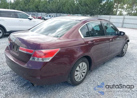 2011 Honda Accord 2.4 Lx из США, поврежденный, VIN 1HGCP2F39BA088096